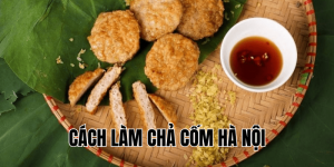 Cách làm chả cốm Hà Nội