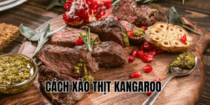 cách xào thịt kangaroo